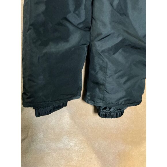 Champion Kids Black Snow Bib Overalls Winter Padded Snowsuit XS (4-5) - Picture 4 of 6